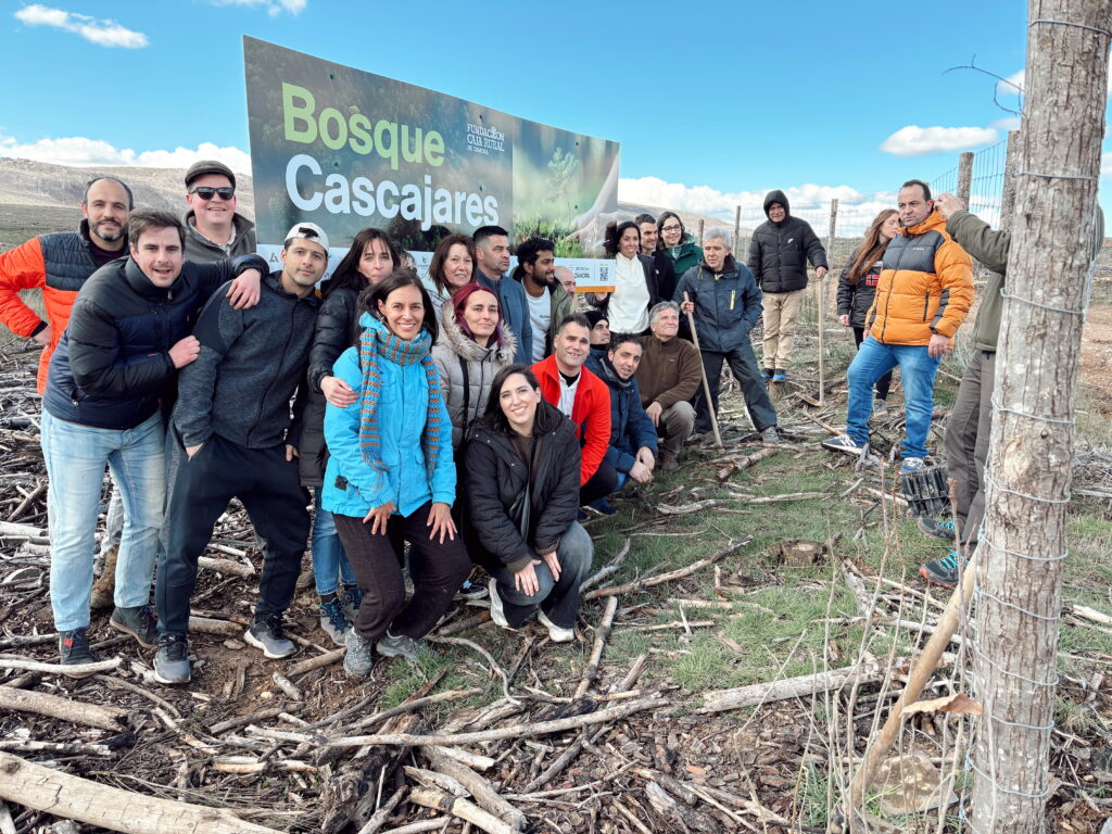 Equipo en el Bosque Cascajares